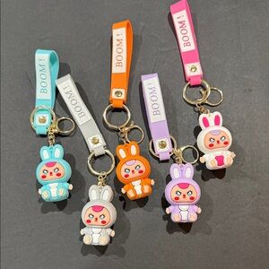 Baby Three Colorful Keychains Strap (Pick 1) Then I update the color left